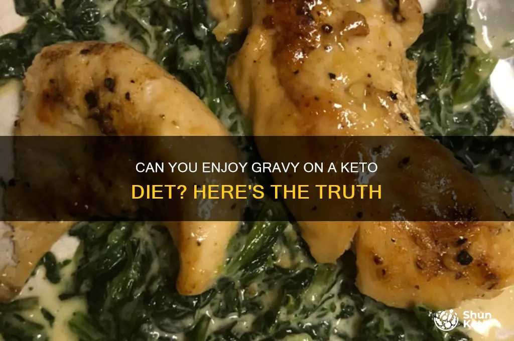 is gravy allowed on keto diet