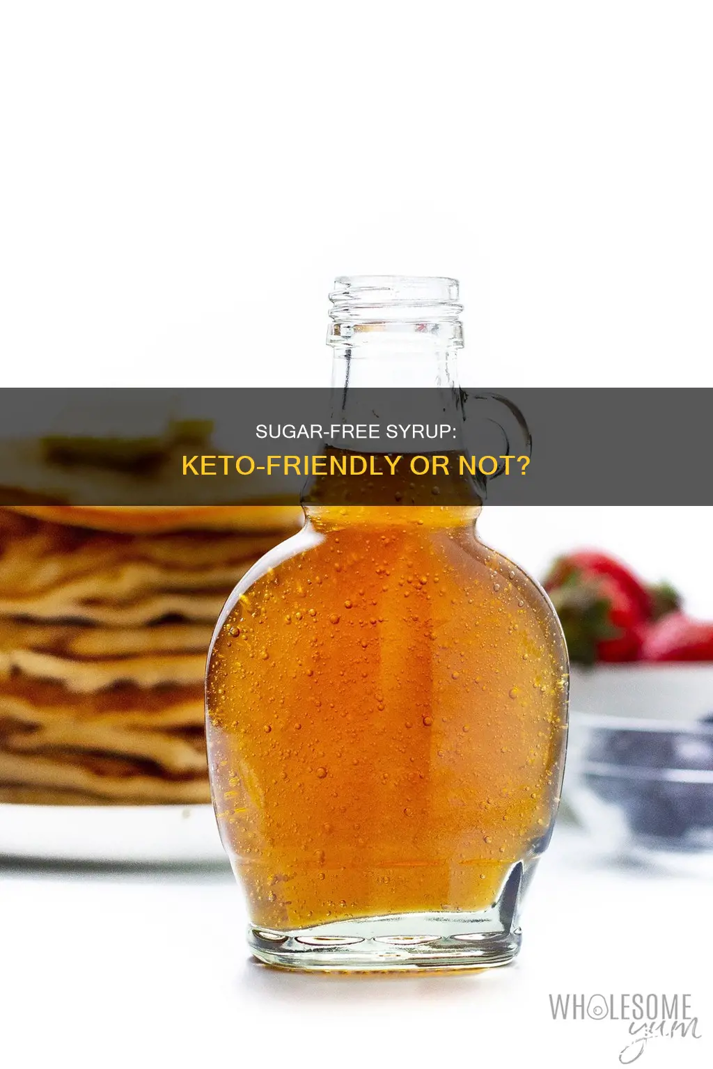 is great value sugar free syrup keto