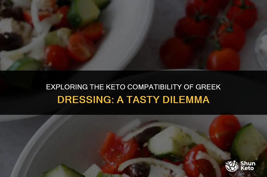 is greek dressing keto friendly