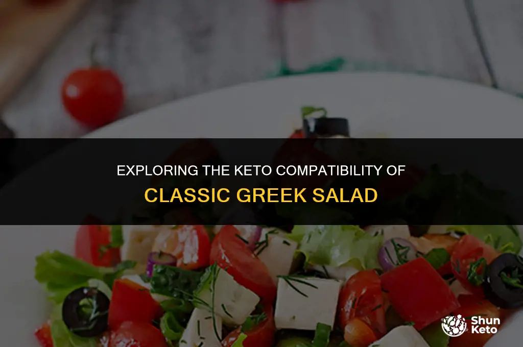 is greek salad keto friendly