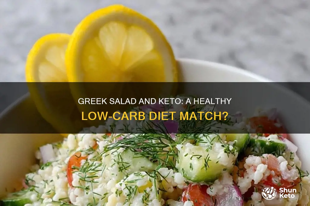 is greek salad ok on keto diet