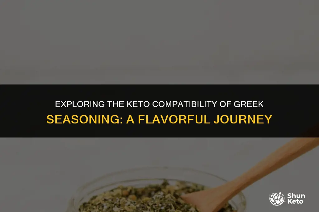 is greek seasoning keto friendly
