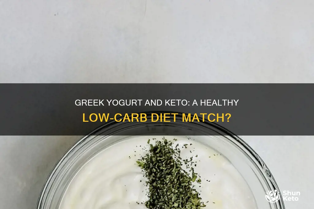 is greek yoghurt ok on keto diet