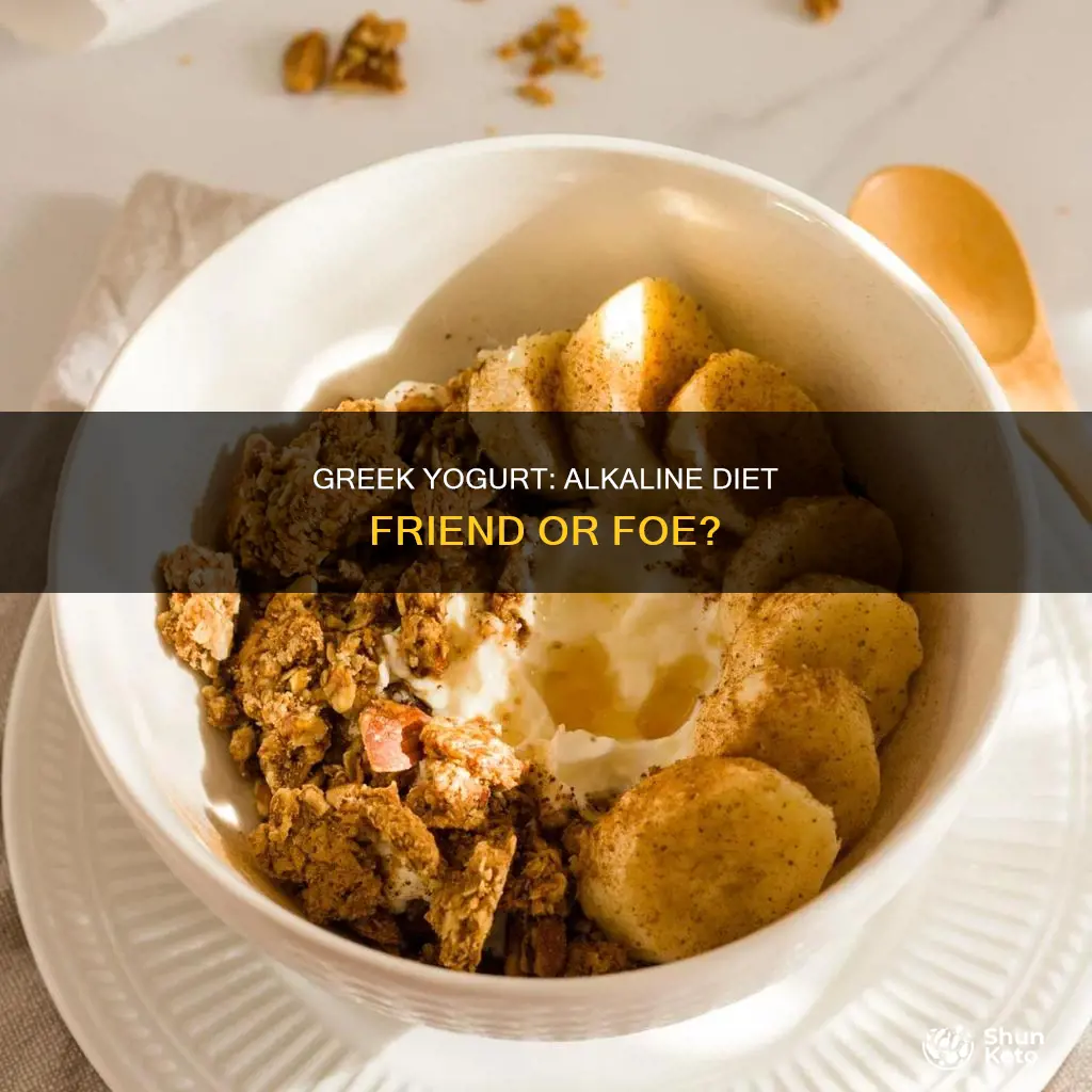is greek yogurt ok on alkaline diet