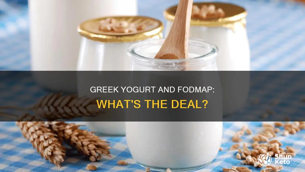 is greek yogurt ok on fodmap diet
