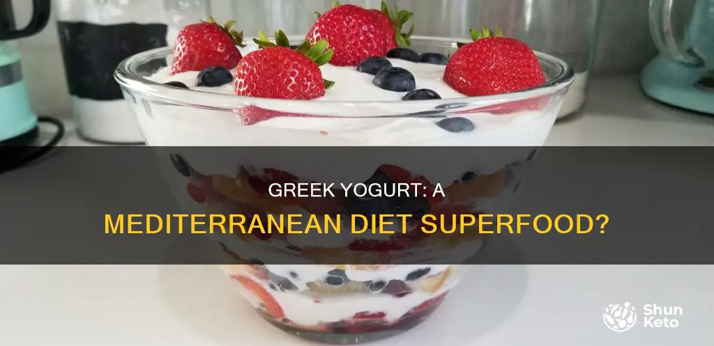 is greek yogurt ok on mediterranean diet