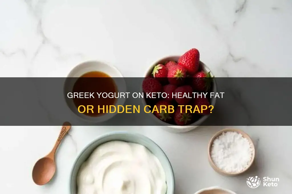 is greek yogurt ok to eat on keto diet