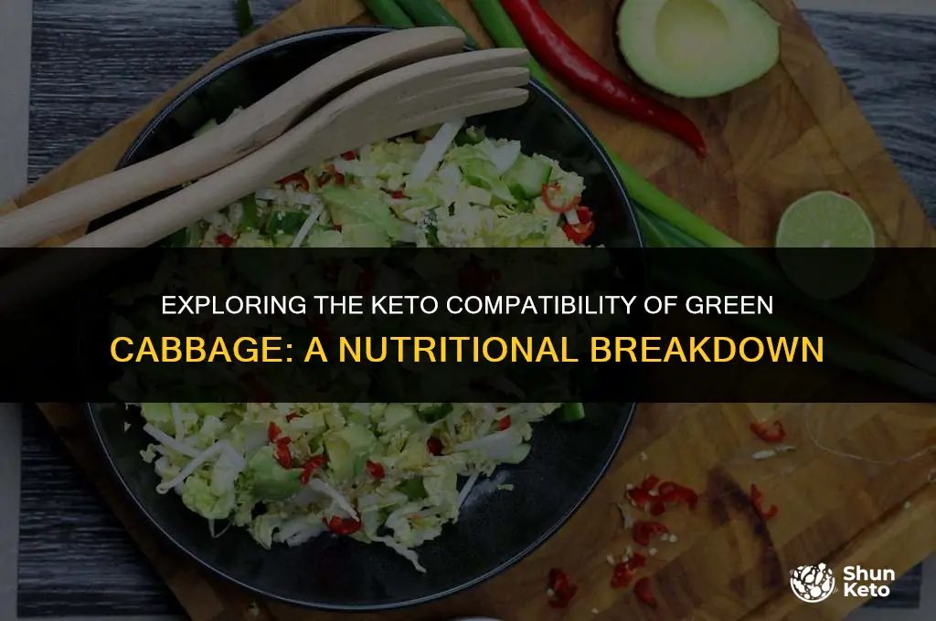 is green cabbage keto friendly