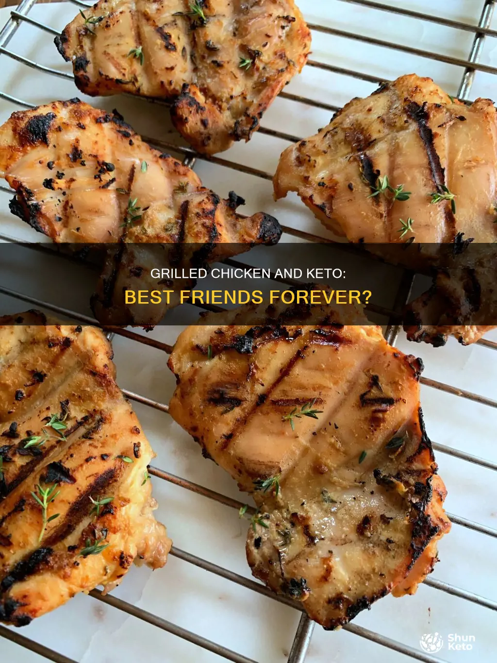 is grilled chicken keto