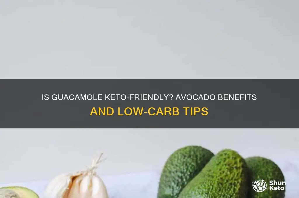 is guac keto