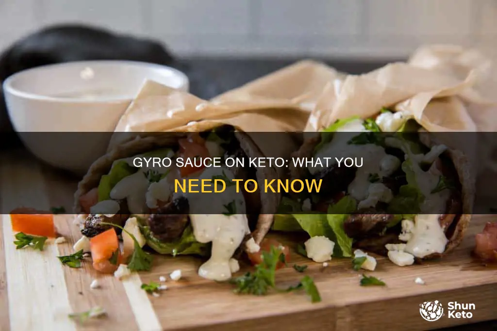 is gyro sauce keto