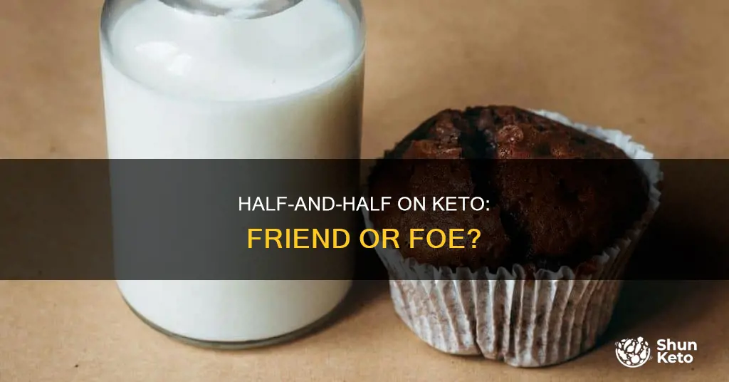 is half and half allowed on keto