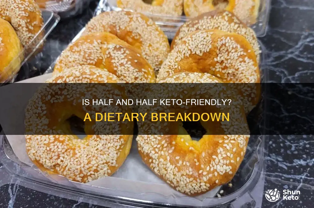 is half and half bad for keto diet