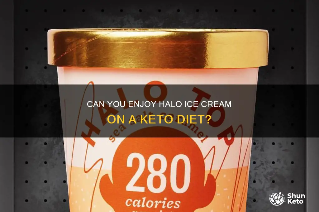 is halo ice cream allowed on keto diet