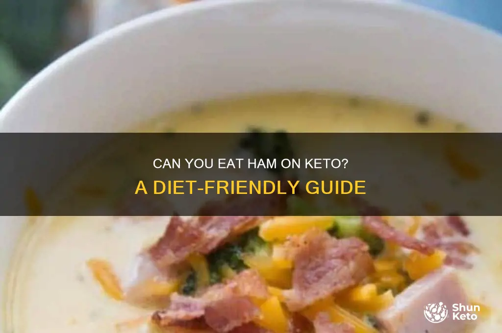 is ham allowed on keto diet