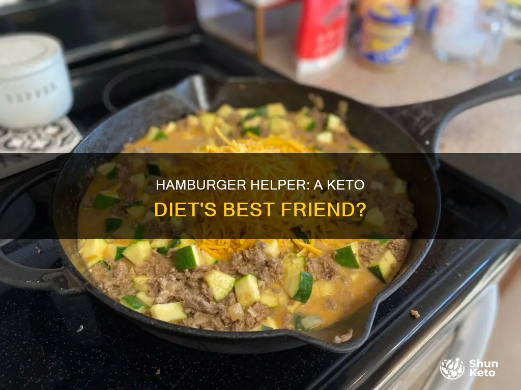 is hamburger helper keto