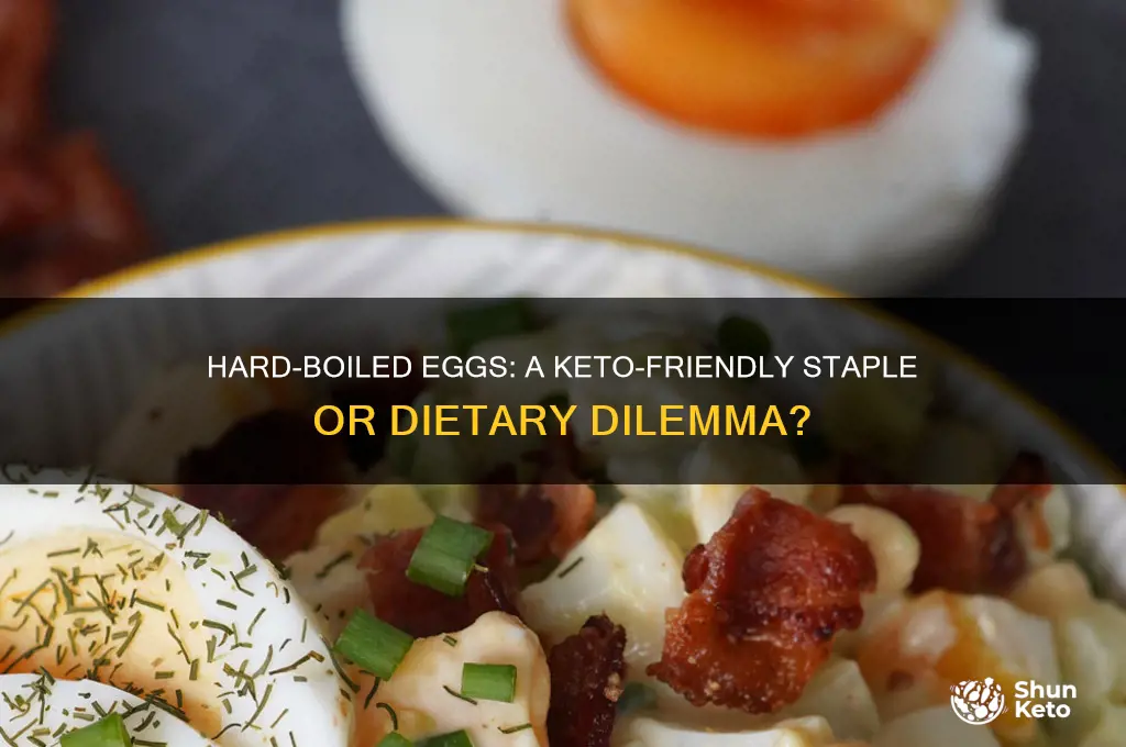 is hard boiled egg part of keto diet