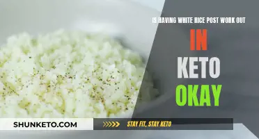 White Rice Post-Workout: Friend or Foe to Keto?