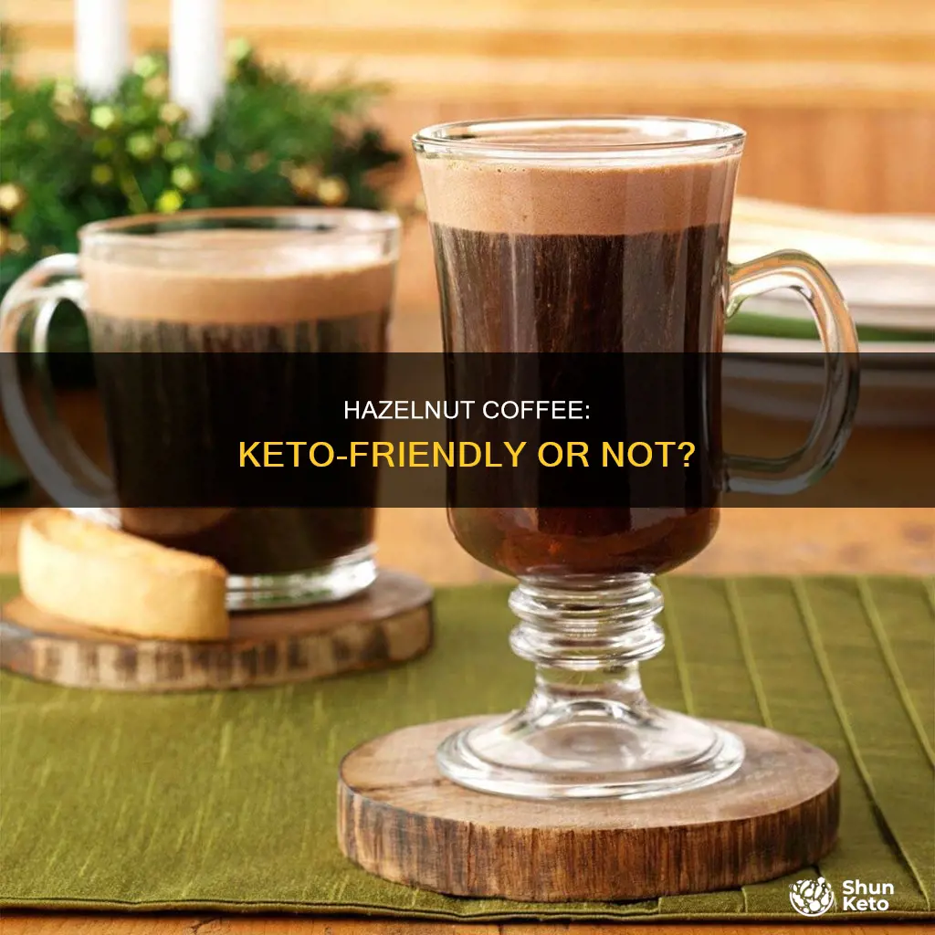 is hazelnut coffee keto