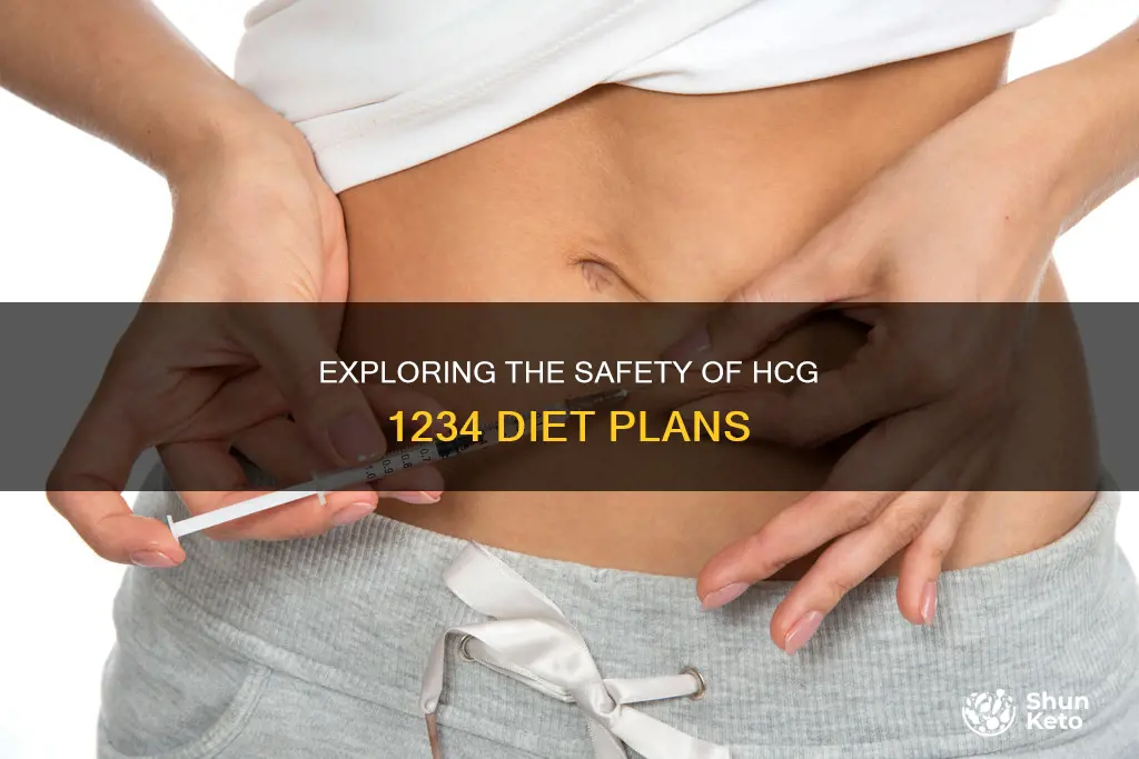 is hcg 1234 diet safe