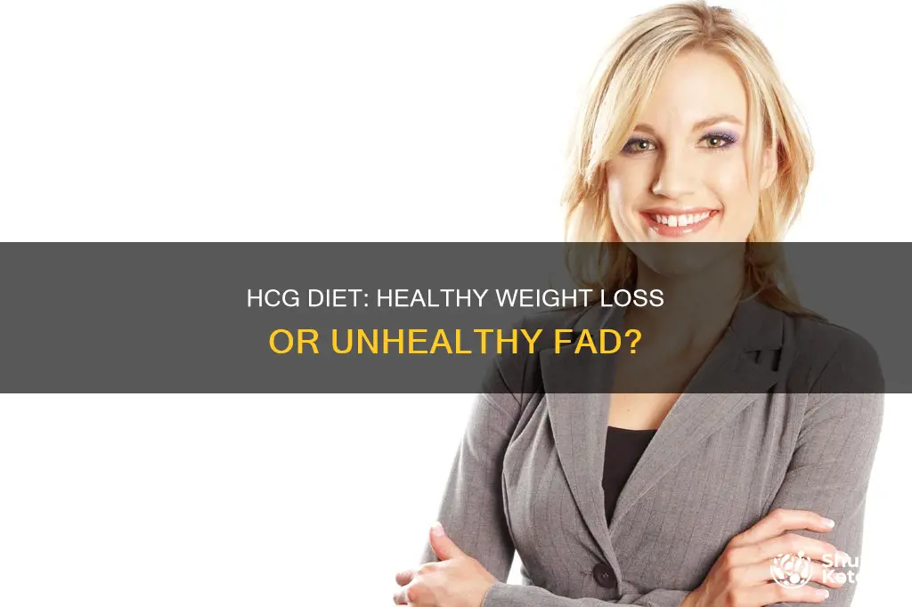 is hcg diet unhealthy