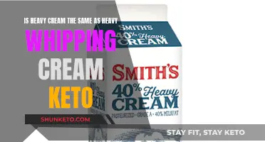 Heavy Cream vs. Heavy Whipping Cream: What's the Keto Difference?