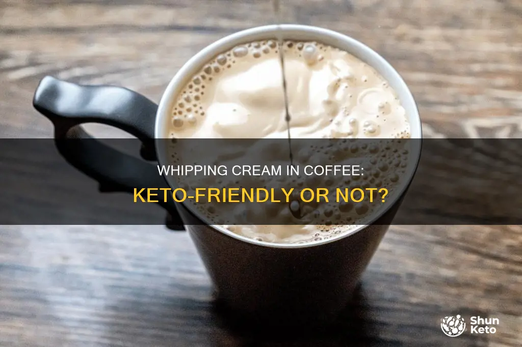 is heavy whipping cream in coffee keto