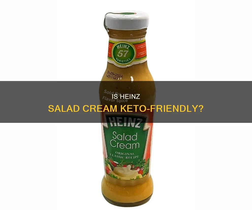 is heinz salad cream keto compliant