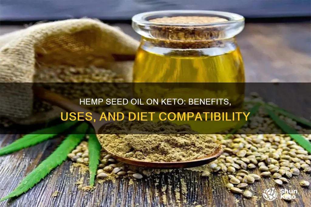 is hemp seed oil okay on keto diet