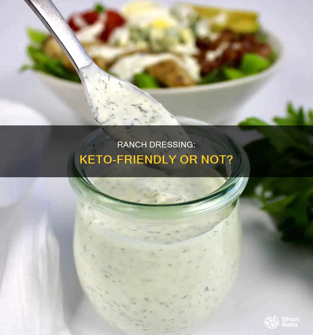 is hidden valley ranch dressing keto approved