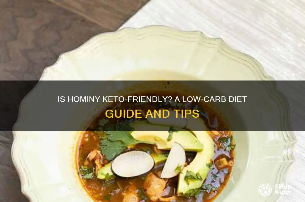 is hominy ok for keto diet