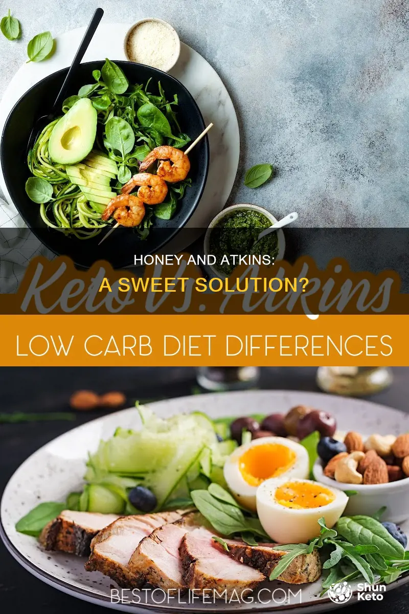 is honey ok on atkins diet