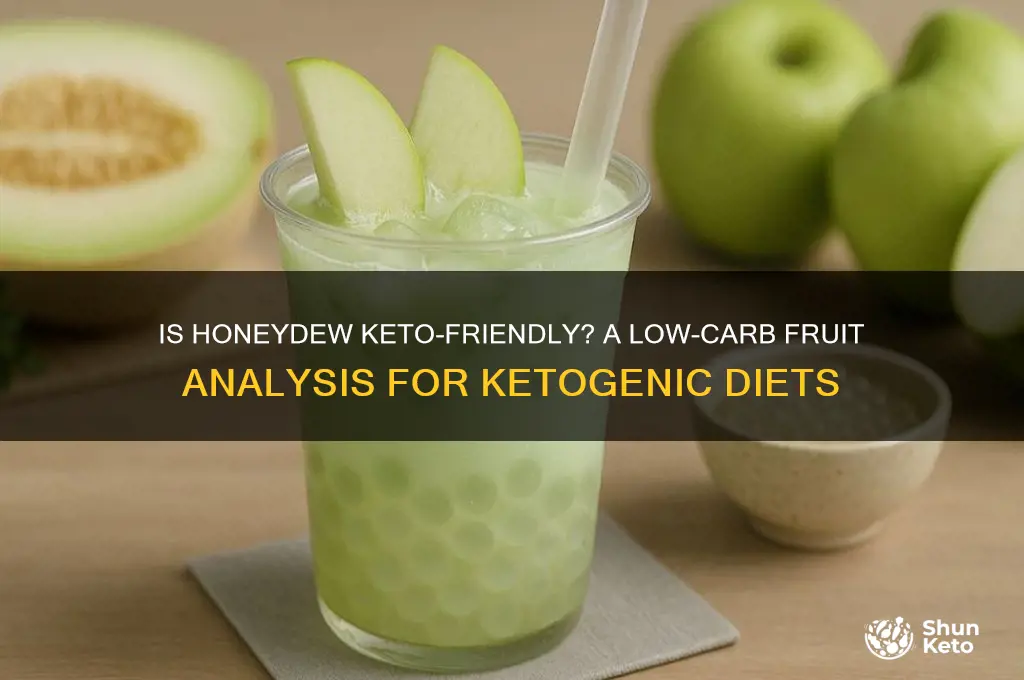 is honeydew keto