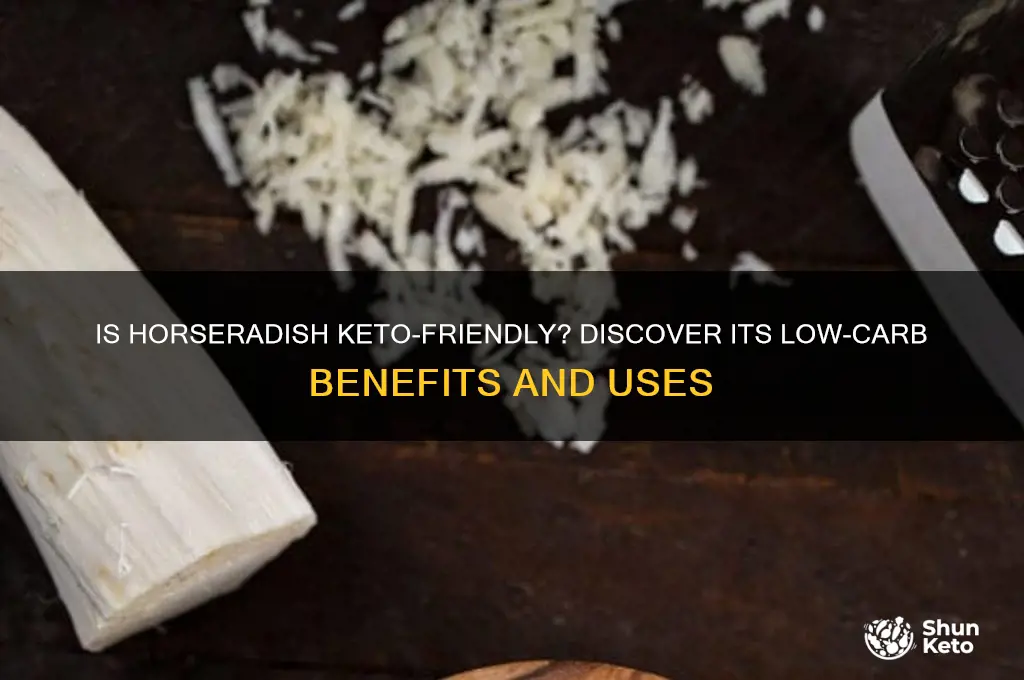 is horseradish keto