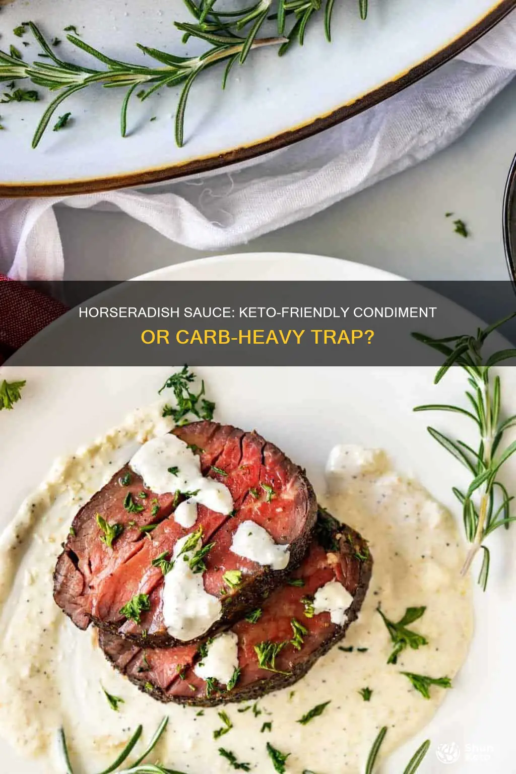 is horseradish sauce keto