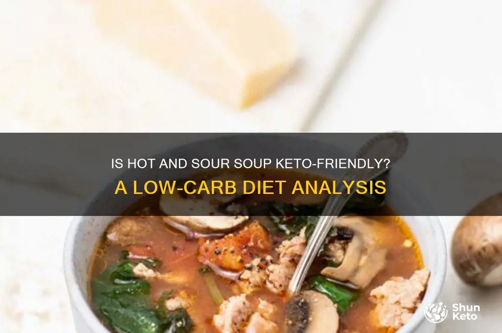 is hot and sour soup keto