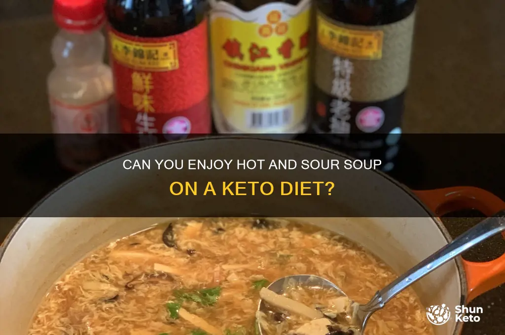 is hot and sour soup on the keto diet