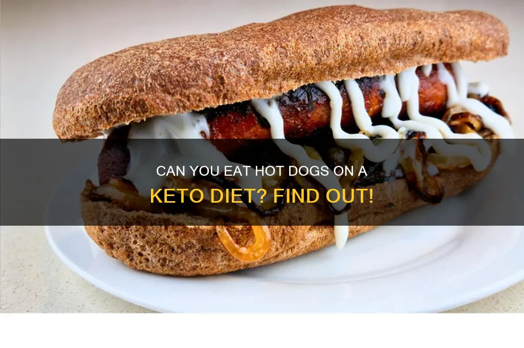 is hot dog allowed in keto diet