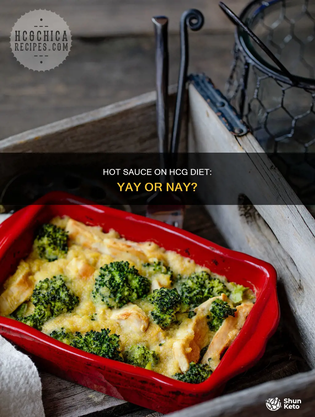 is hot sauce allowed on the hcg diet