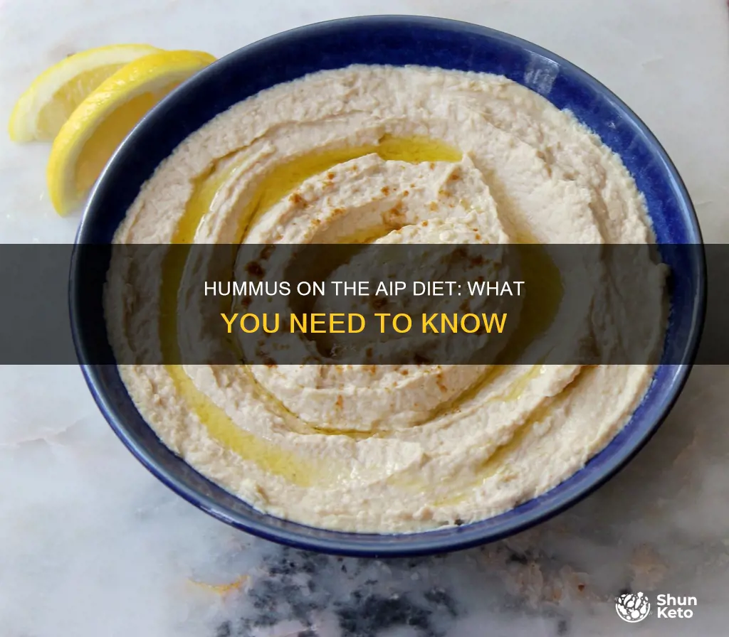 is hummus allowed on aip diet