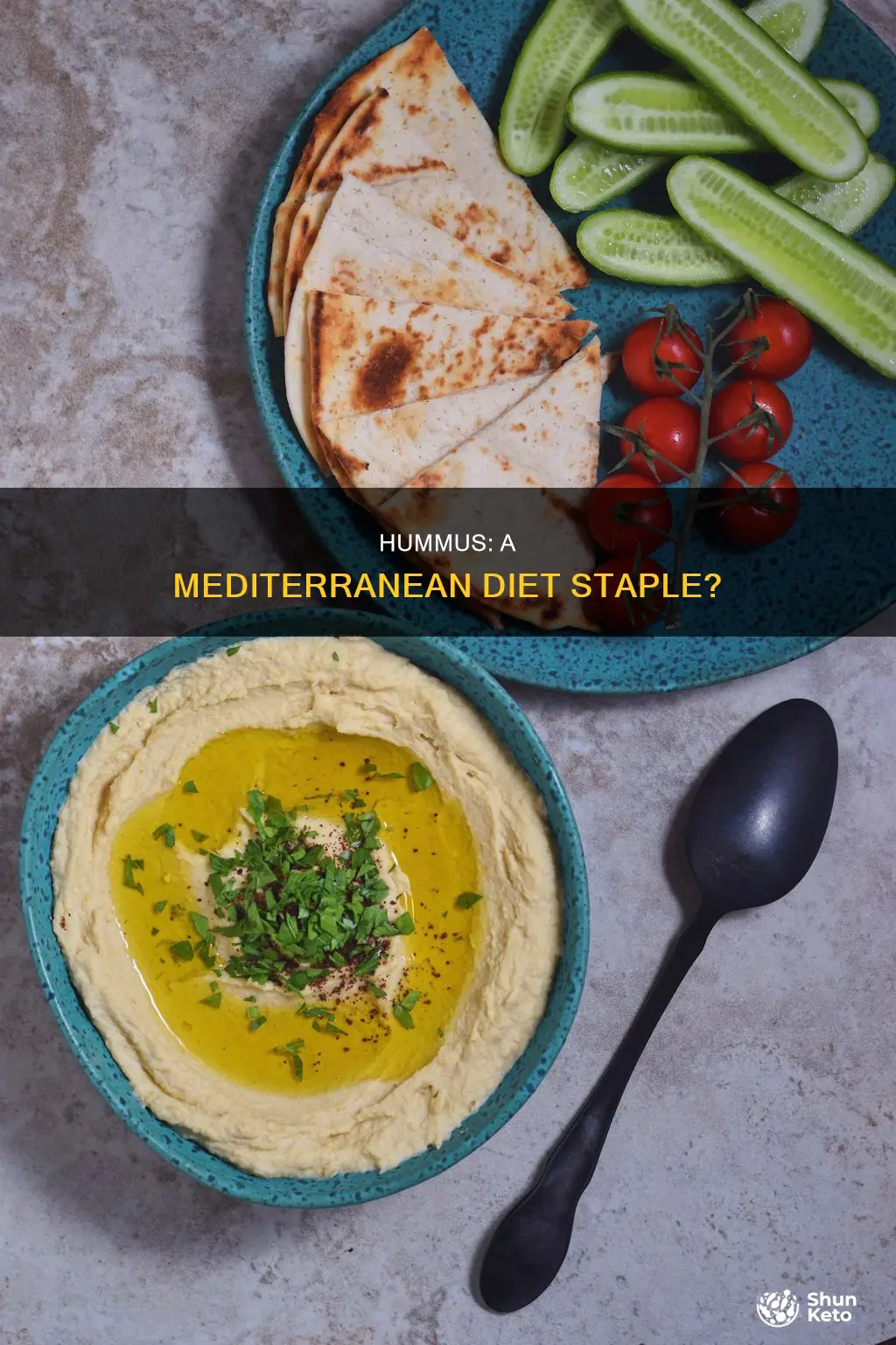 is hummus allowed on mediterranean diet