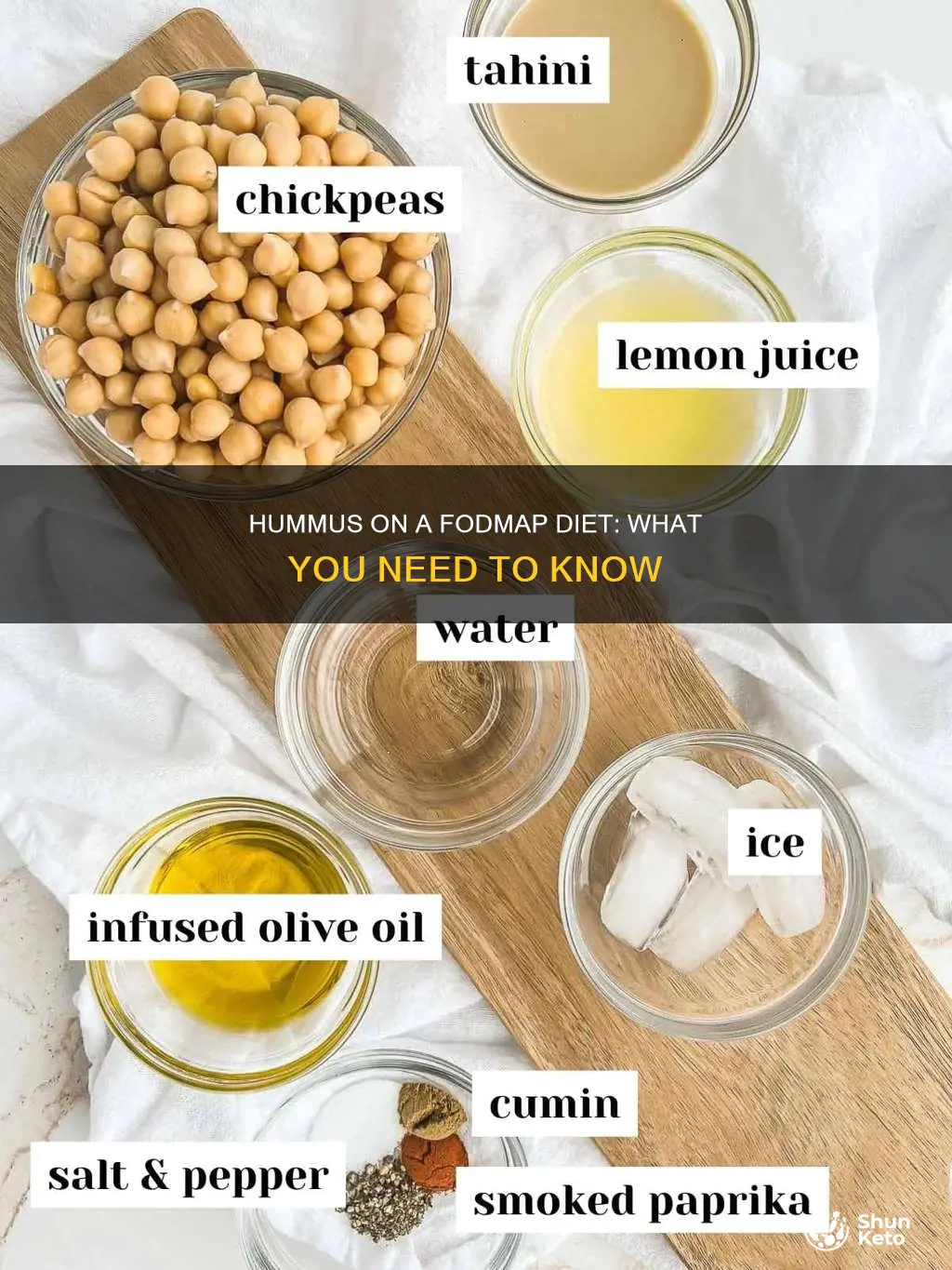 is hummus ok on fodmap diet