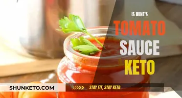 Hunt's Tomato Sauce: A Keto-Friendly Option?