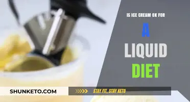 Liquid Diets: Is Ice Cream a Safe Treat?