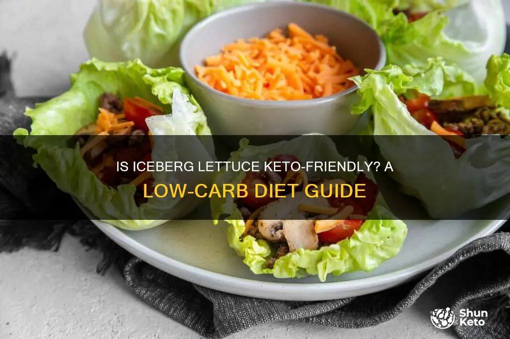 is iceberg lettuce keto