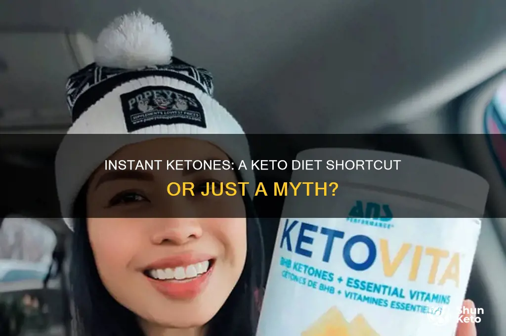 is instant ketones a keto diet