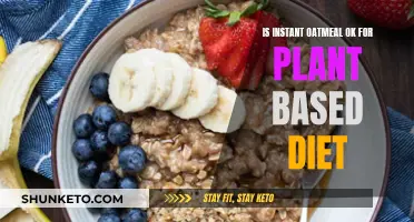 Oatmeal for Plant-Based Diets: Instant, Healthy, and Convenient?