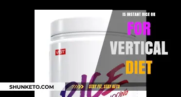 Instant Rice: A Vertical Diet Option?