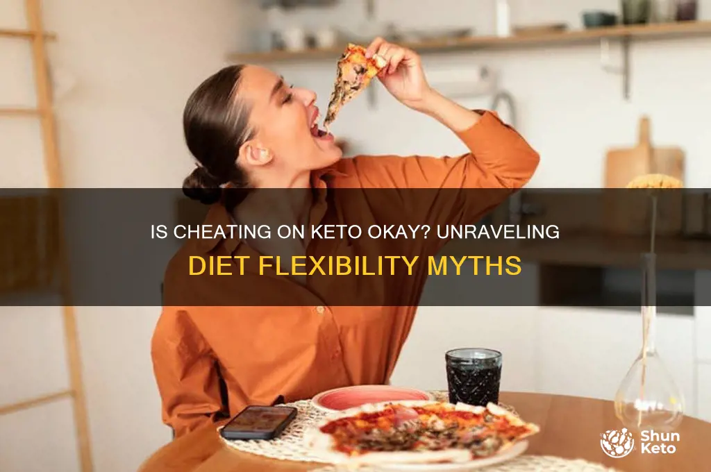 is it alright to cheat on a keto diet