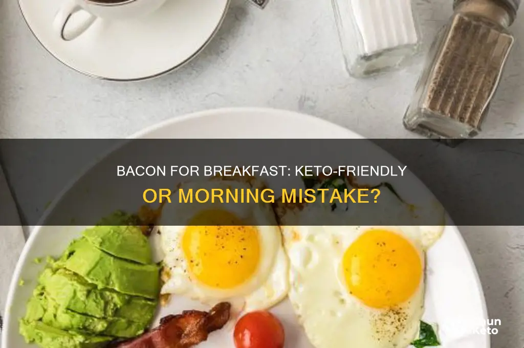 is it bad to eat bacon every morning on keto